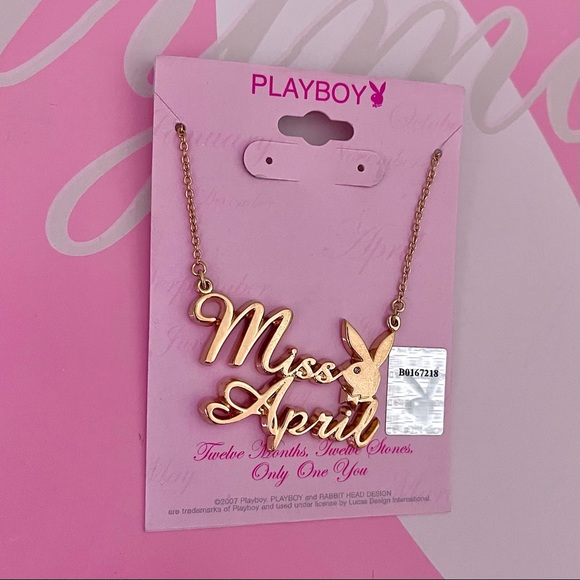 SOLD OUT Playboy Miss Month Necklace - Picture 4 of 6